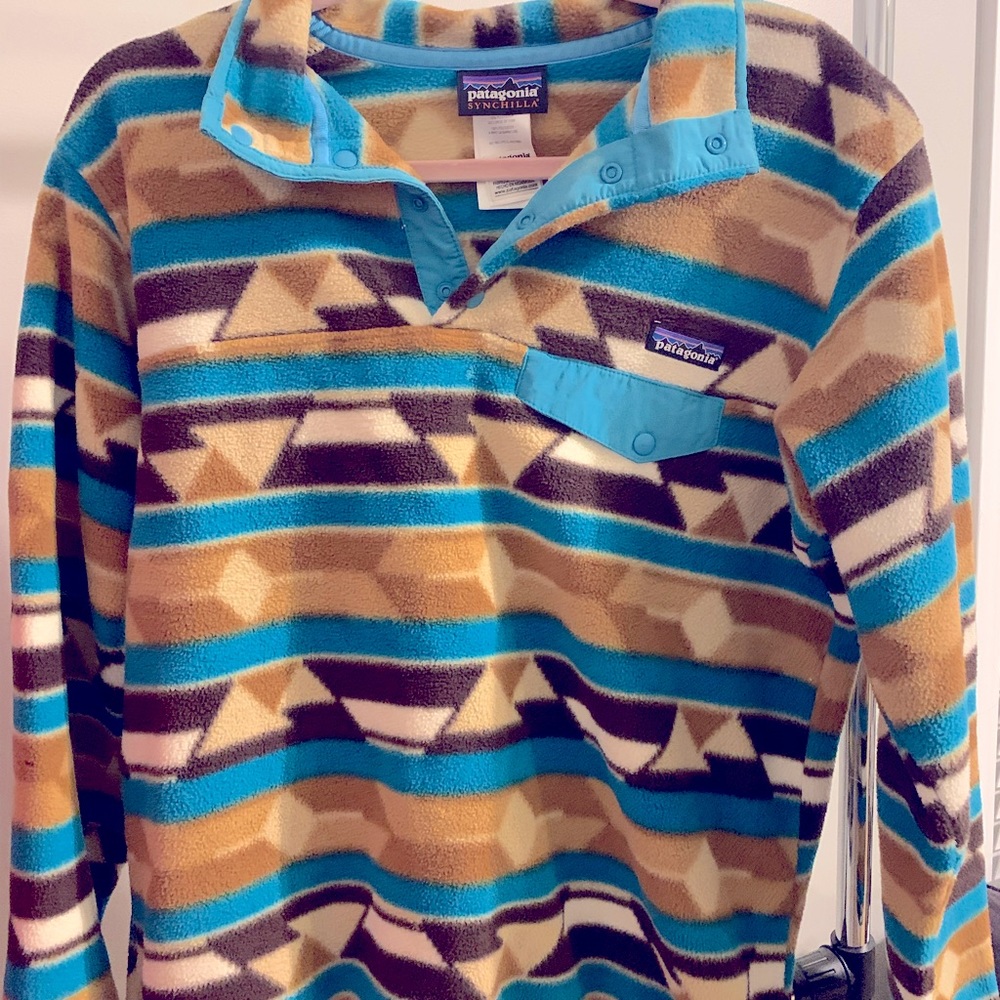 Patagonia Fleece Pullover, Size Medium